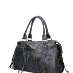 Elara Borsa a spalla da donna Vera pelle 06090-013 BLU NAVY Gave Lux