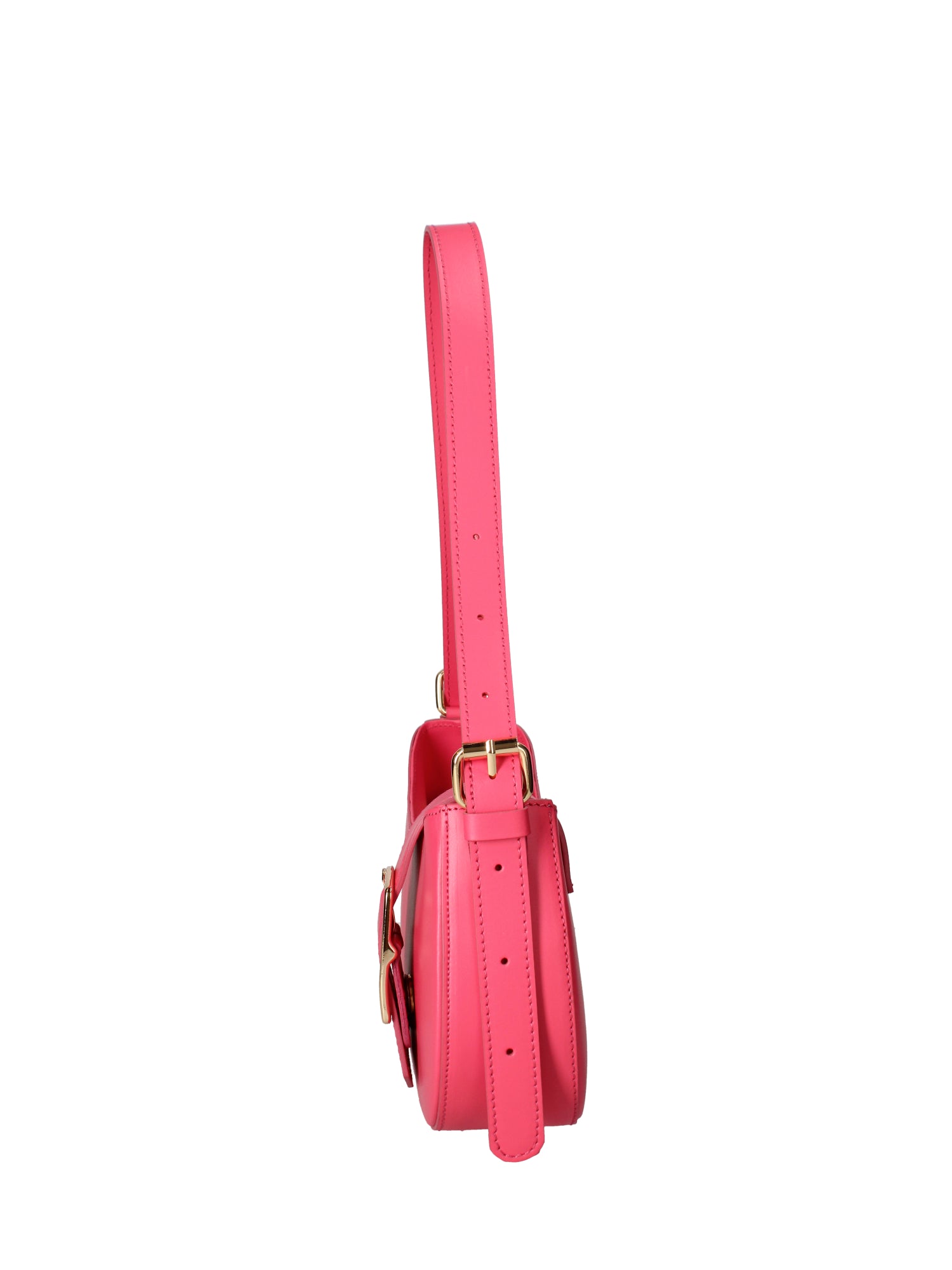 Borsa a spalla da donna 100% vera pelle 07213-L317 FUXIA Roberta Rossi