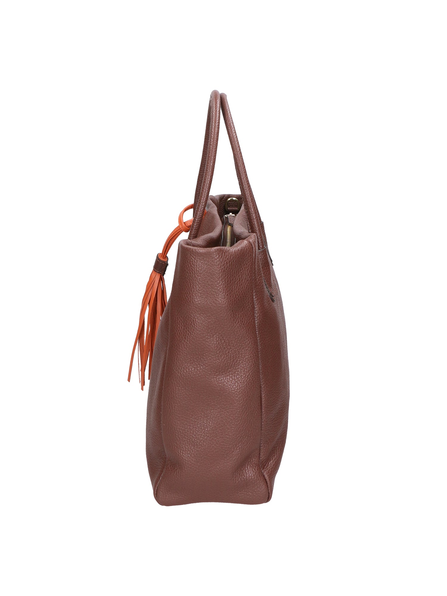 Verdiana Borsa a mano da donna Vera Pelle 06505-D223 cioccolato Gave Lux