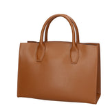 Lodovica Borsa a mano da donna Vera pelle 06544-CUOIO SCURO Gave Lux