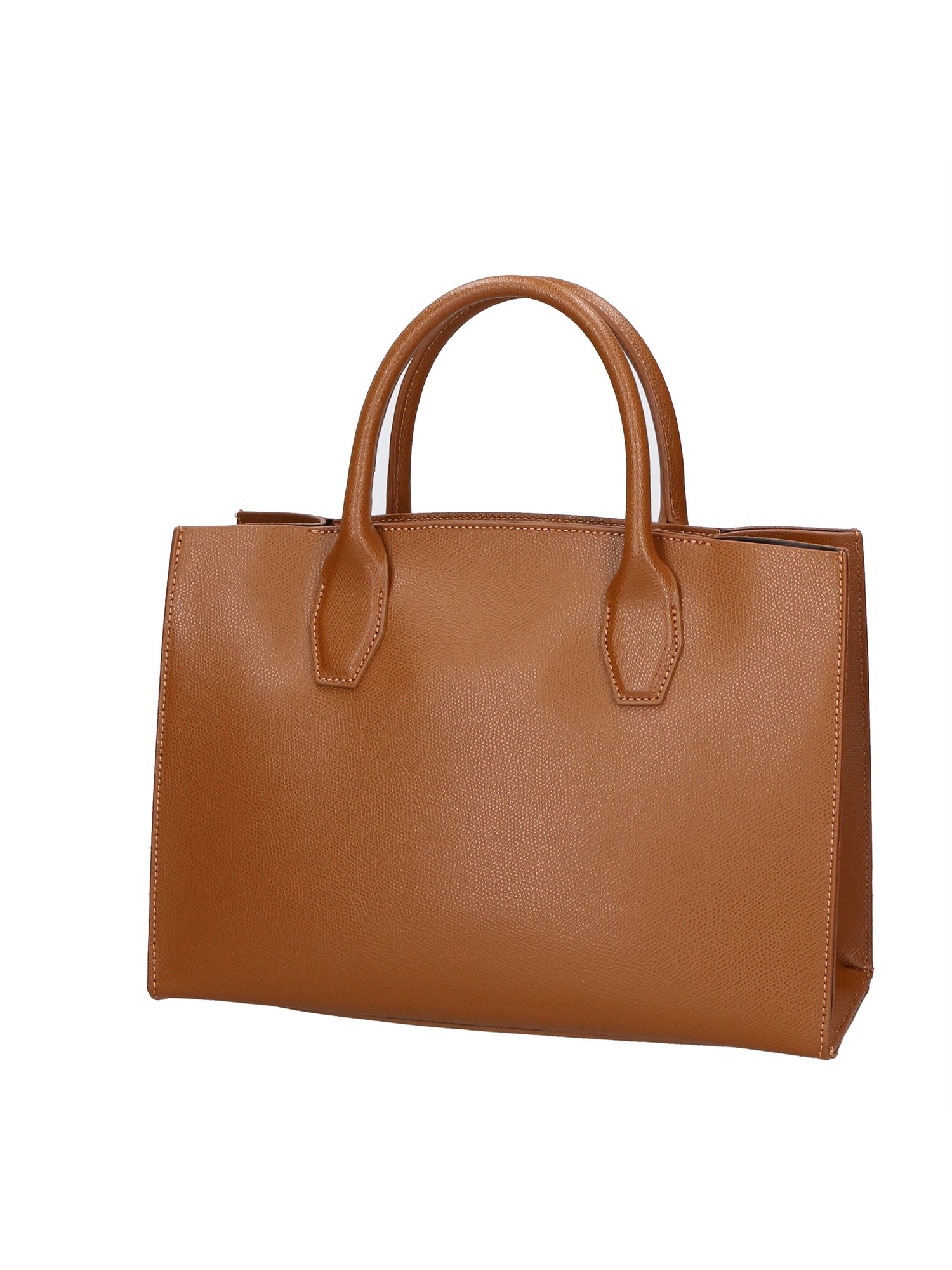 Lodovica Borsa a mano da donna Vera pelle 06544-CUOIO SCURO Gave Lux