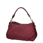 Novella Borsa a spalla da donna Vera pelle 7800-BORDO Gave Lux