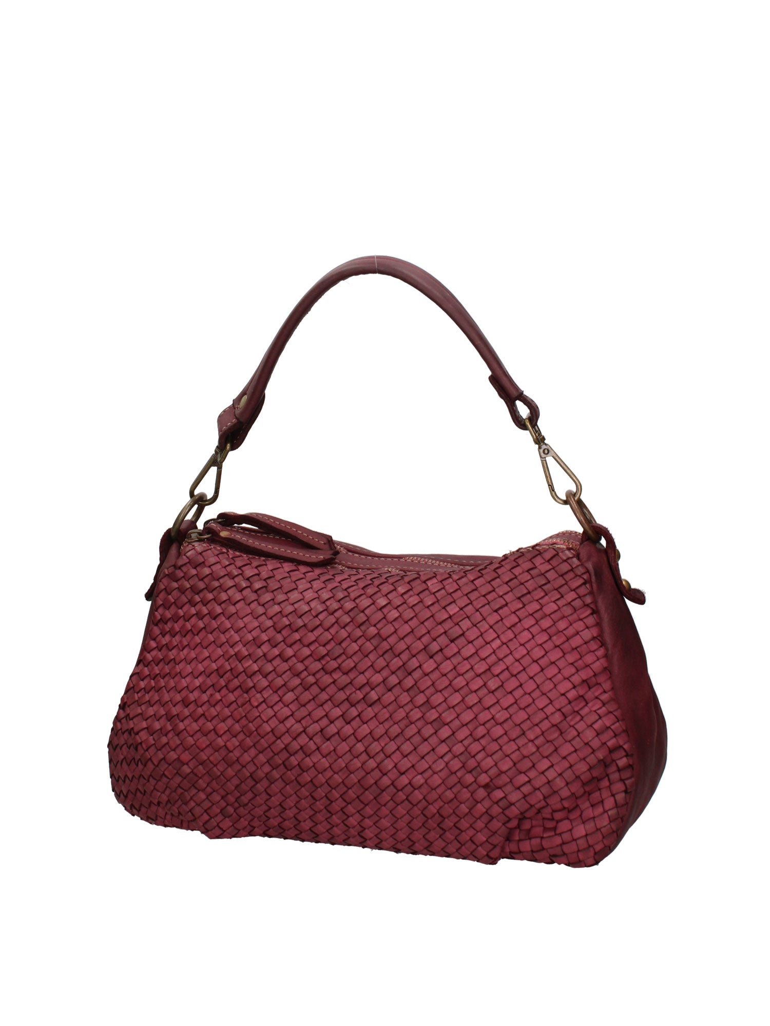 Novella Borsa a spalla da donna Vera pelle 7800-BORDO Gave Lux