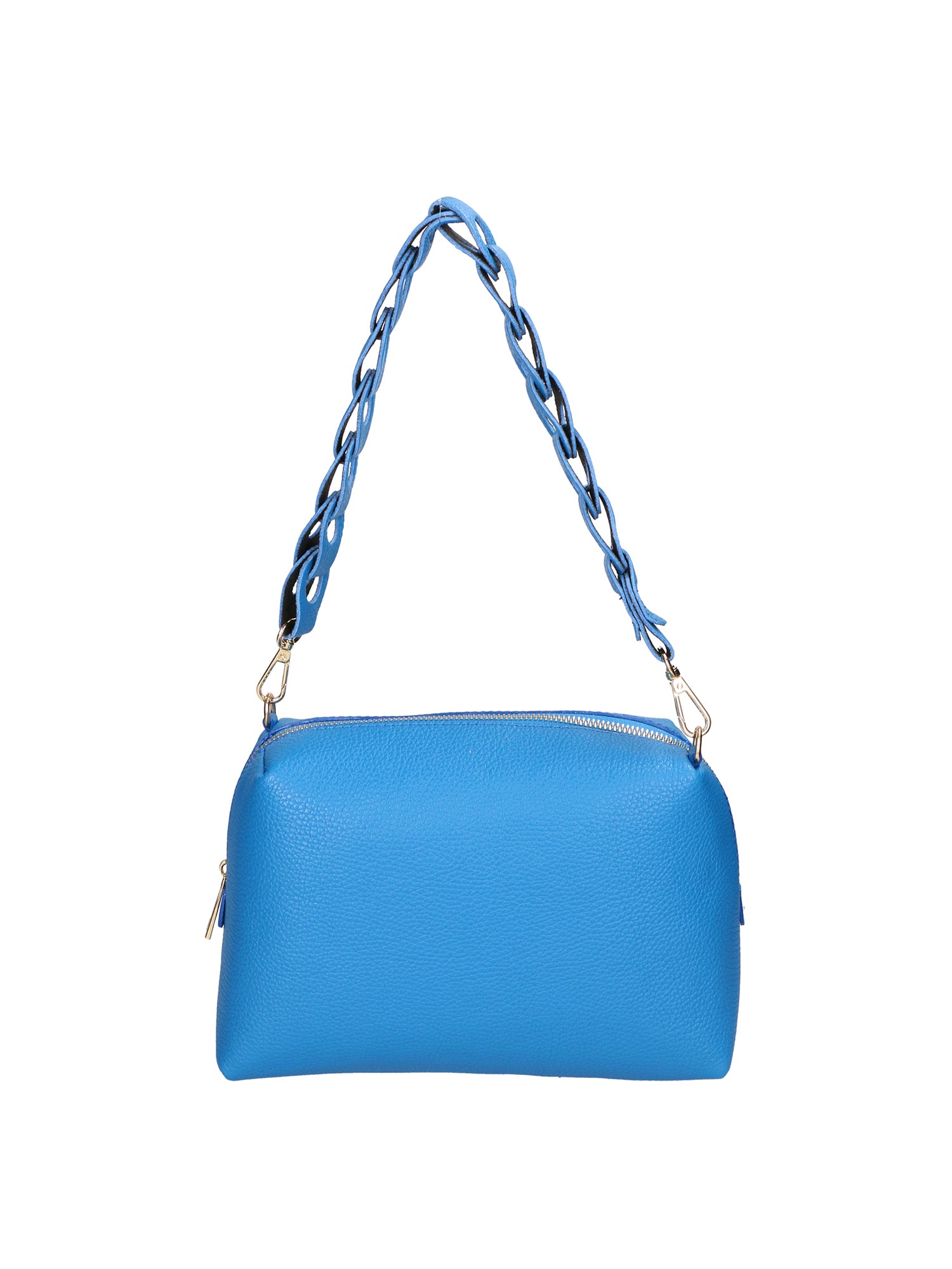 Livia Borsa a spalla da donna Vera pelle 06443-BLU ASTER Gave Lux