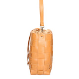 Ivoire Borsa a spalla da donna Vera pelle 6026-CUOIO Gave Lux