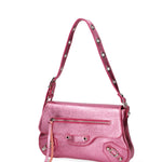 Borsa a spalla da donna Vera pelle 07234-L025 FUXIA CHIARO Roberta Rossi