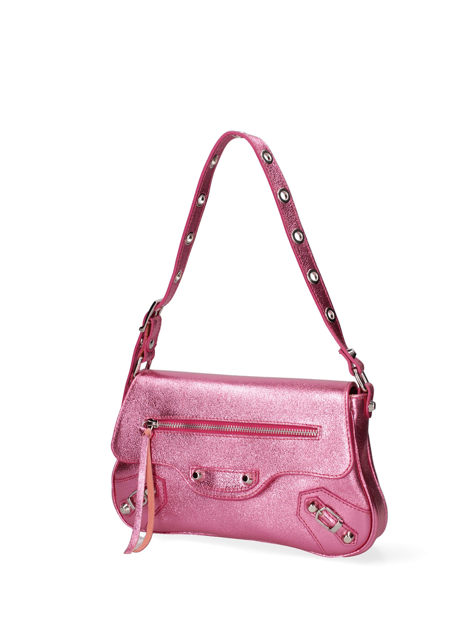 Borsa a spalla da donna Vera pelle 07234-L025 FUXIA CHIARO Roberta Rossi