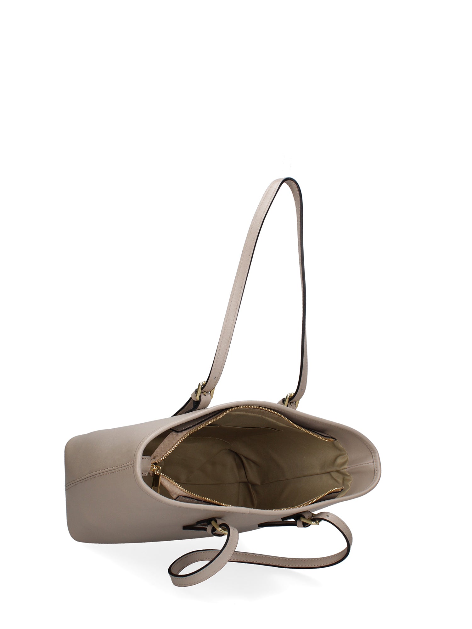 Lysia Borsa a spalla da donna Vera pelle 3306-SF05 TAUPE CHIARO Gave Lux