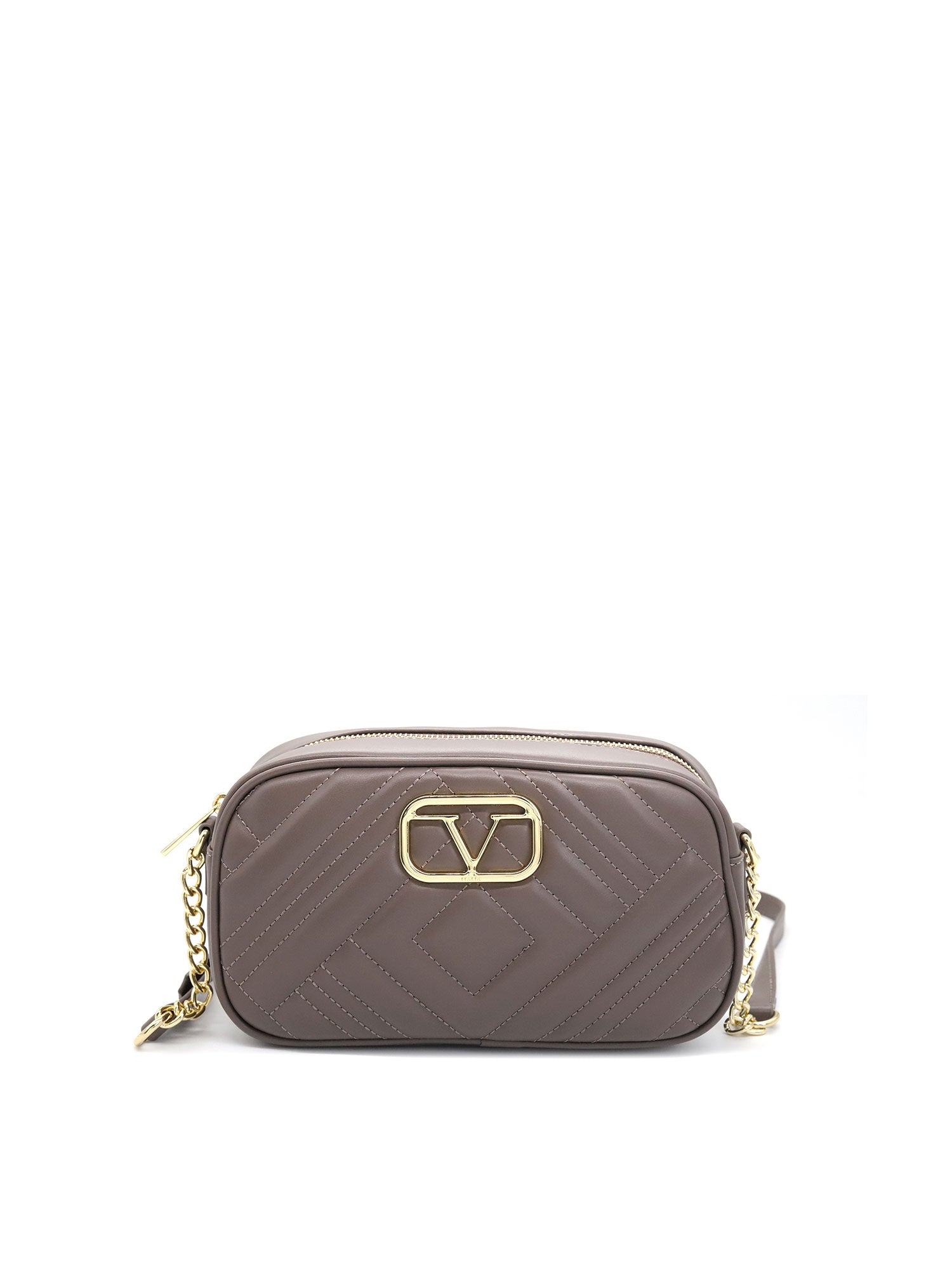 Valencia Borsa a tracolla da donna Ecopelle VT-204-TORTORA 19V69 Italia