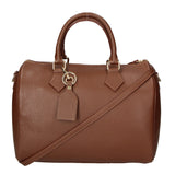 Aralia Borsa a bauletto da donna 100% pelle 5176-D21 MARRONE BROWN Gave Lux