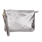 Giorgia Pochette da donna Vera pelle 05927-DL1 ARGENTO Gave Lux