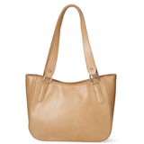 Eva Borsa a spalla da donna Vera pelle 9024-FANGO TAUPE Gave Lux