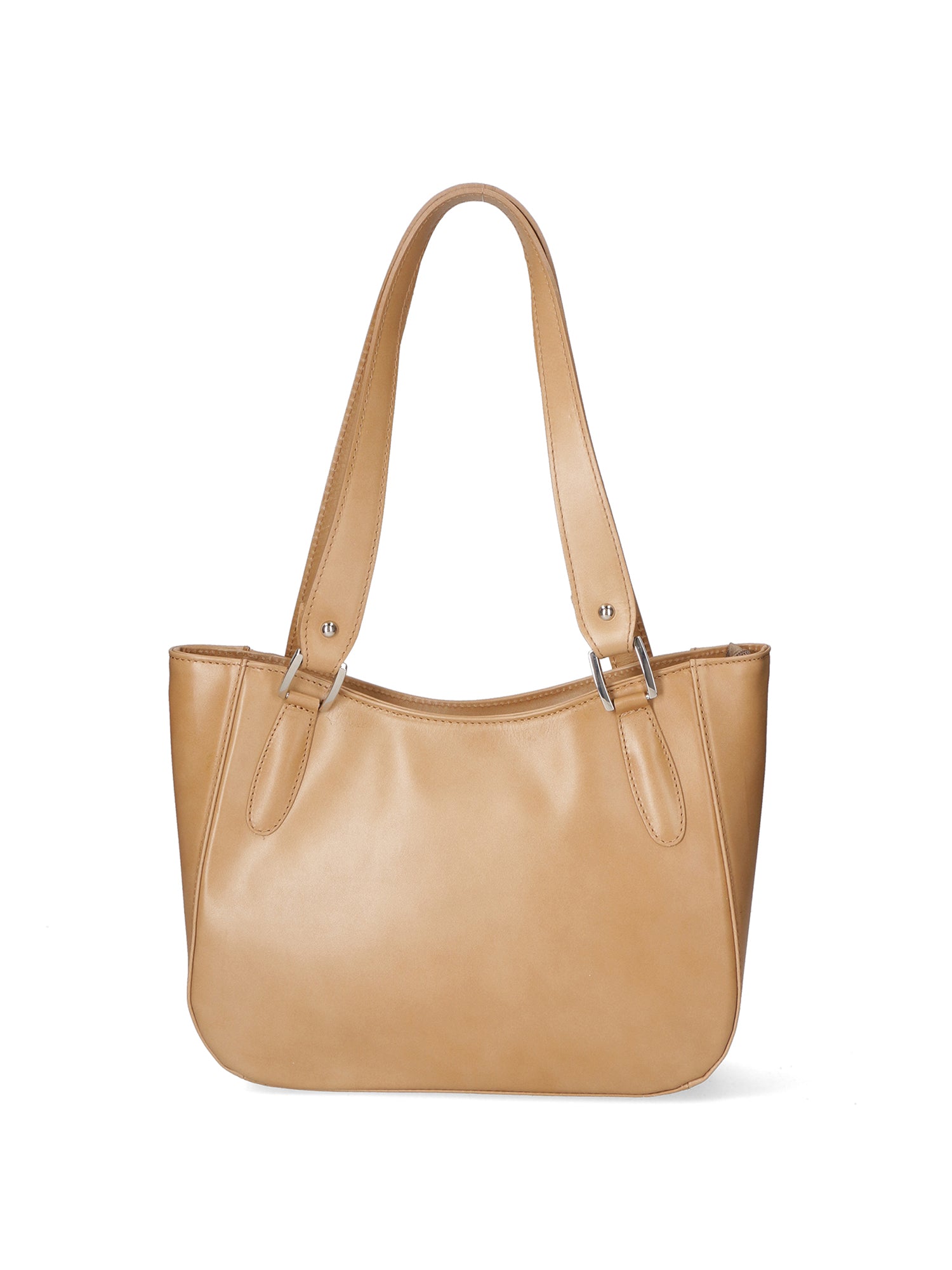Eva Borsa a spalla da donna Vera pelle 9024-FANGO TAUPE Gave Lux