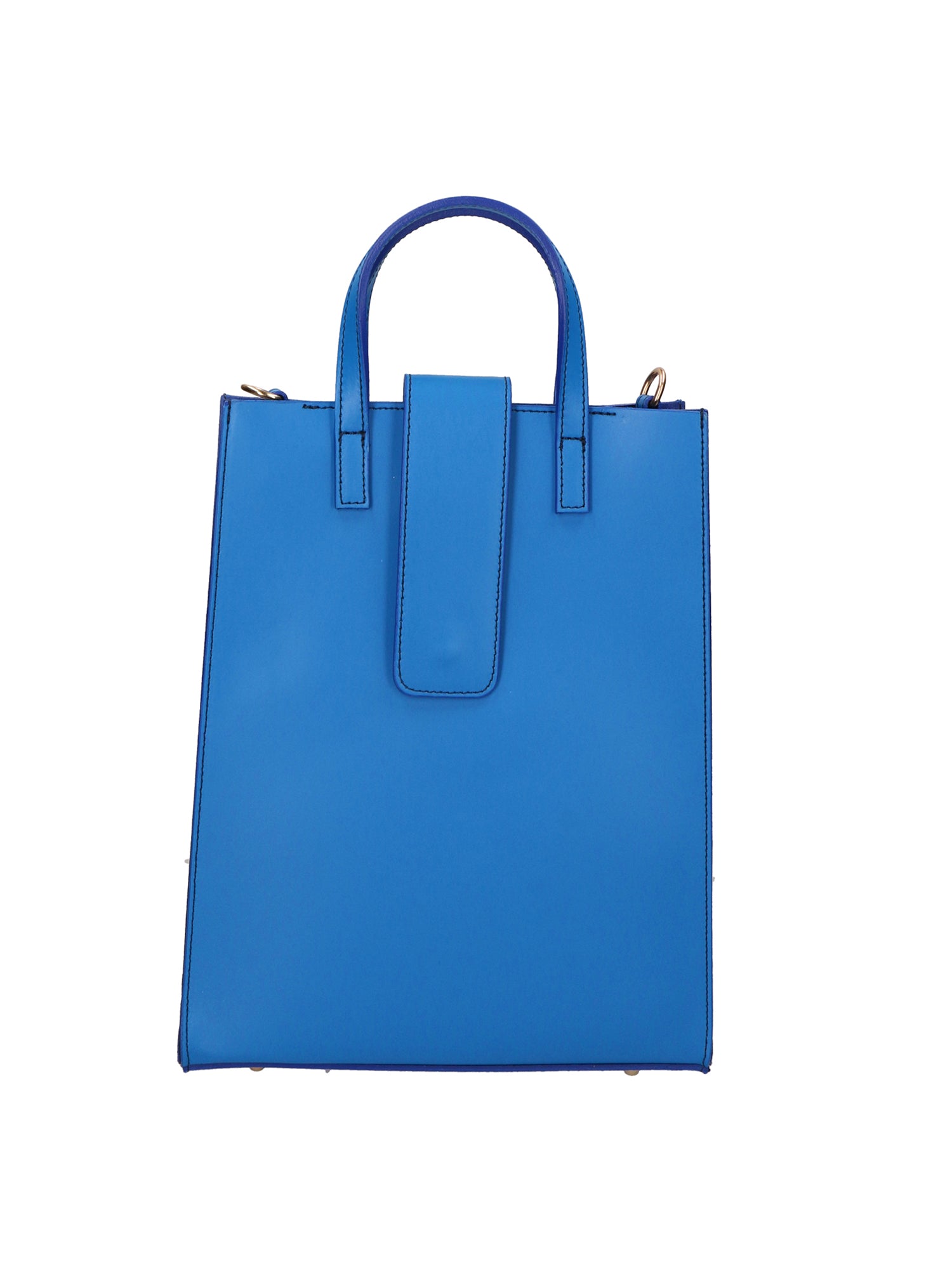 Giuseppina Borsa a mano da donna Vera pelle 05990-L222 BLU ASTER+18 BLU Gave Lux