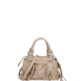 Erisia Borsa a spalla da donna Vera pelle 06091-004 TAUPE Gave Lux