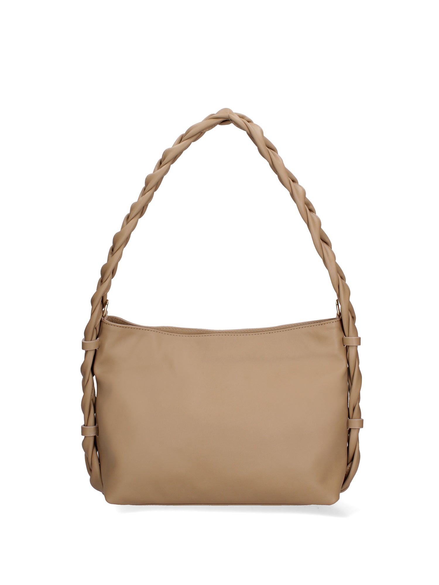 Isara Borsa a spalla da donna Vera pelle 07170-S05 TAUPE CHIARO Gave Lux