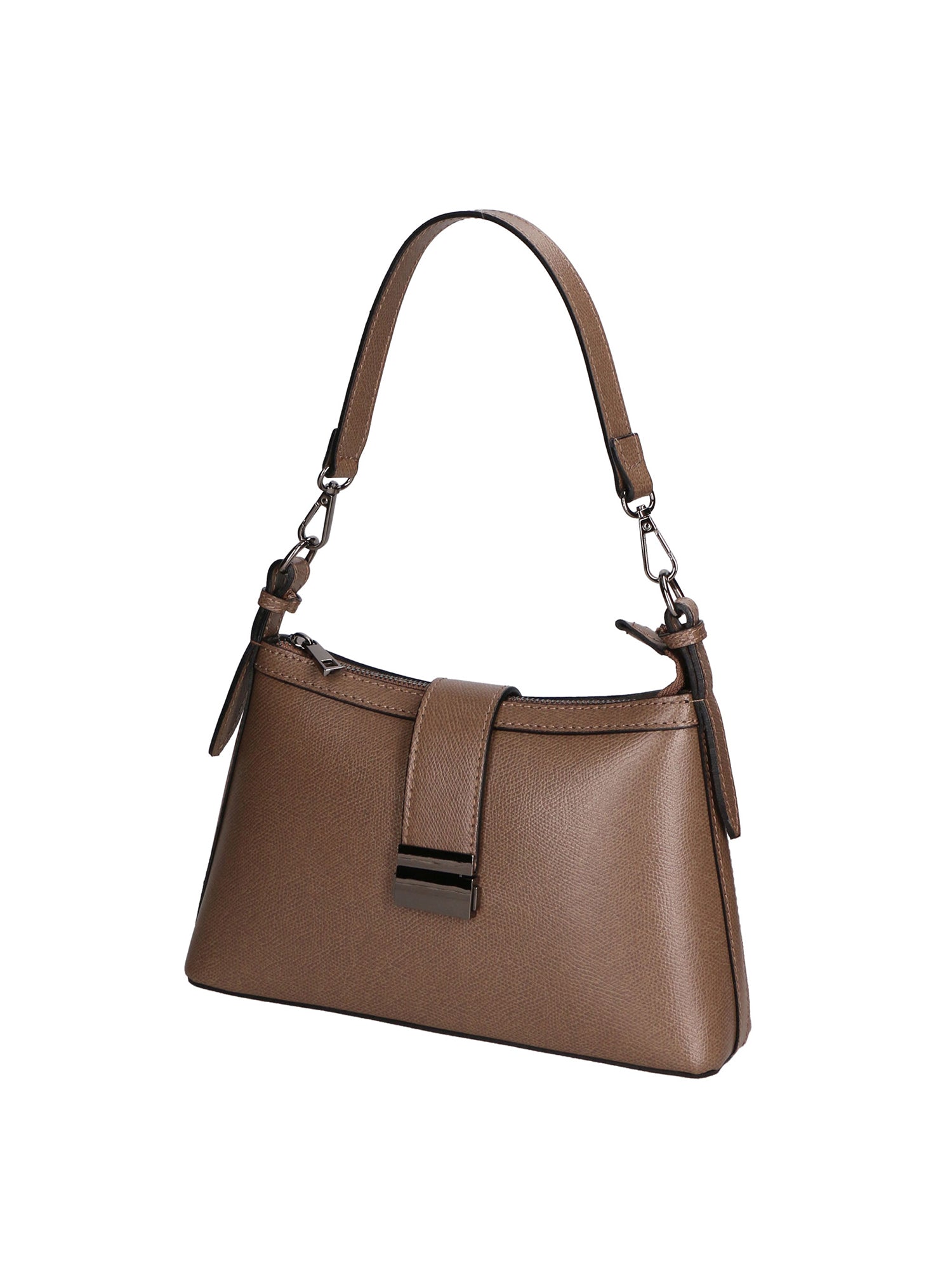Aurelia Borsa a spalla da donna Vera pelle 05694-PL40 TAUPE Gave Lux