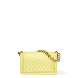 Borsa a mano da donna 100% Pvc FLAT-S 24-PYRATE GREEN - LIGHT OTTONE Marc Ellis