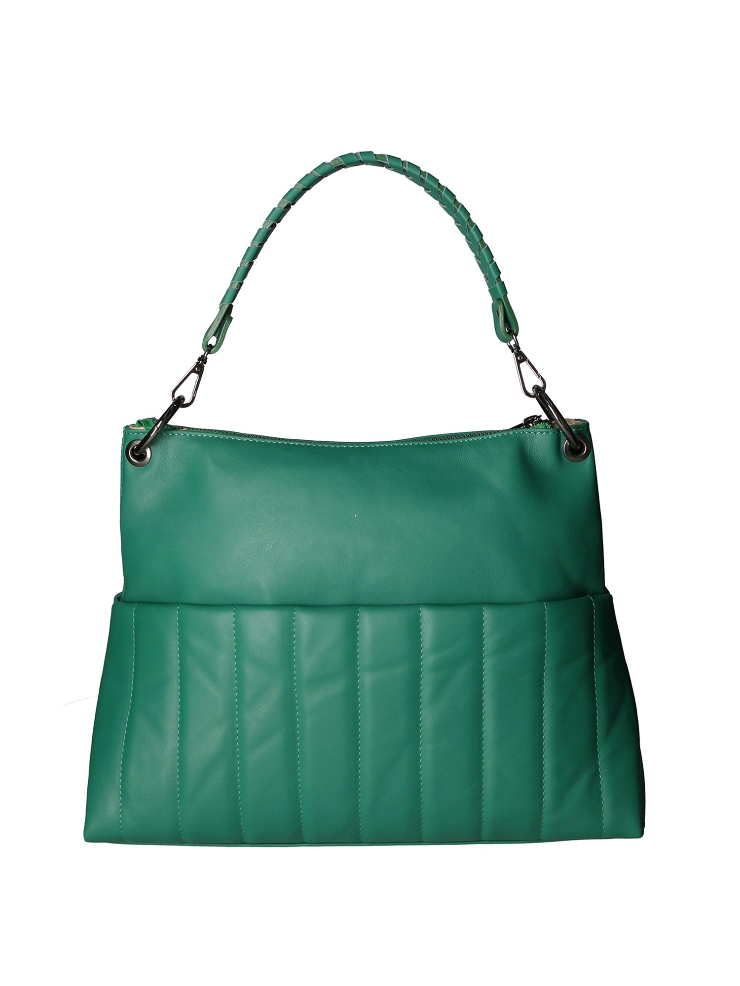 Lucrezia Borsa a mano da donna Vera Pelle 03920-S107 GIADA Gave Lux