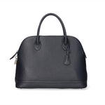 Silvana Chic Borsa a mano da donna 100% pelle 80028 5197-D24 BLU BLUE Gave Lux