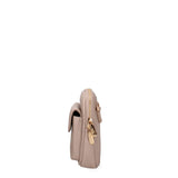 Borsa a tracolla donna Ecopelle e zip 601-1-MARBLE Diana&co
