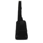 Borsa a tracolla uomo Nylon & Ecopelle MO-23CO-BLACK Momo Design