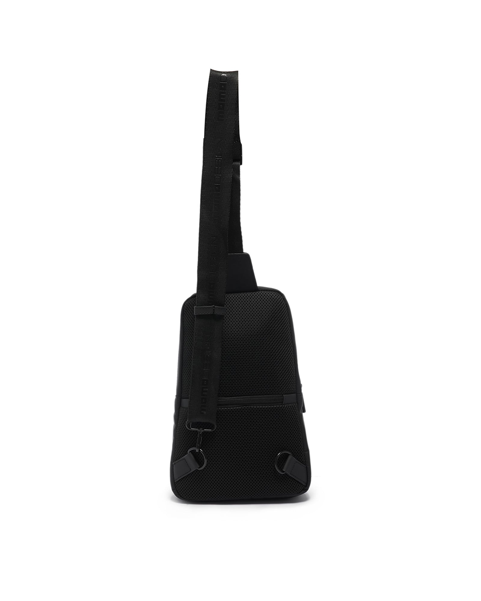 Borsa a tracolla uomo Nylon & Ecopelle MO-23CO-BLACK Momo Design