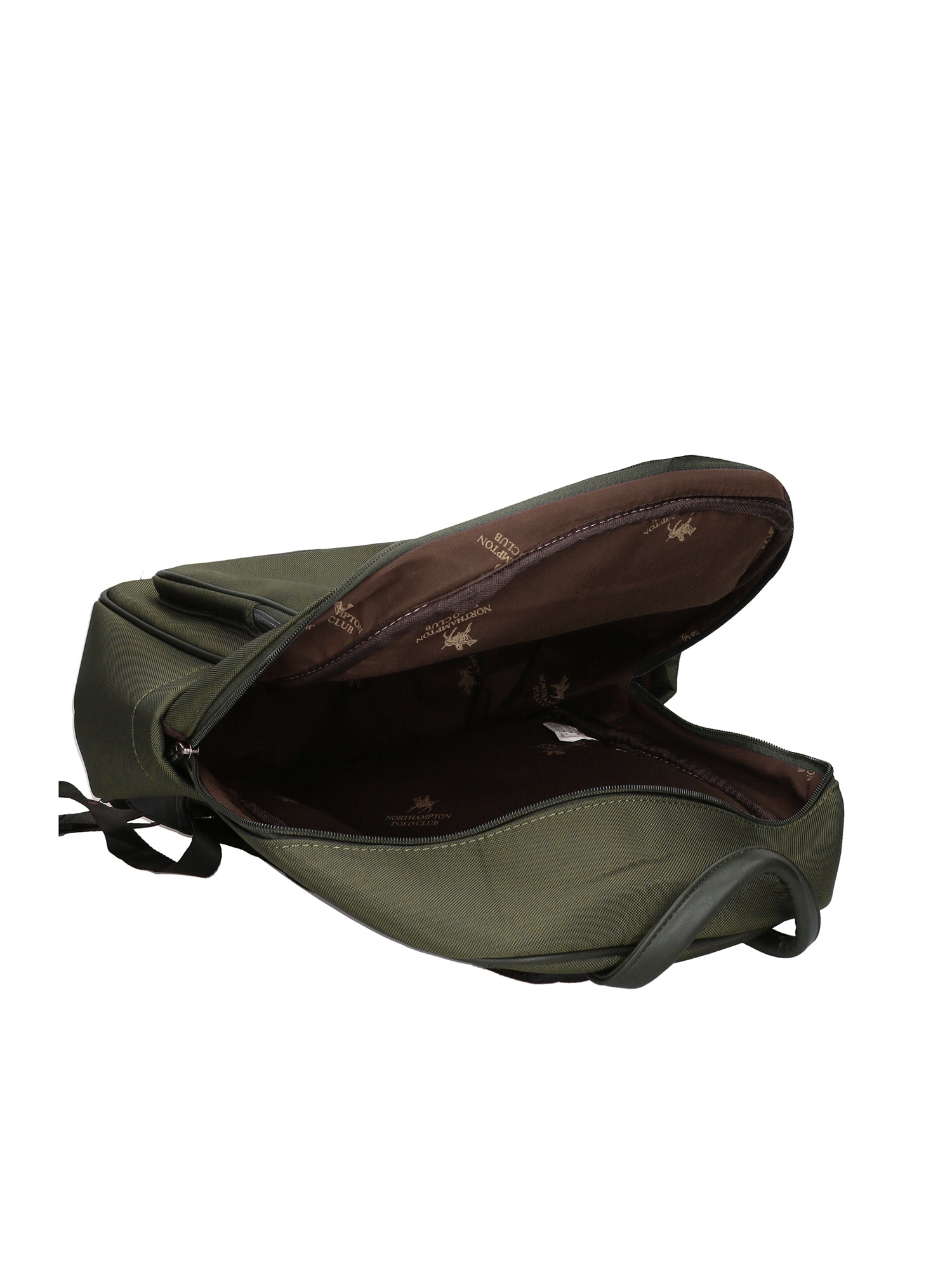 Zaino uomo in pelle PU vegana Casual PCL3113-GREEN Northampton Polo Club