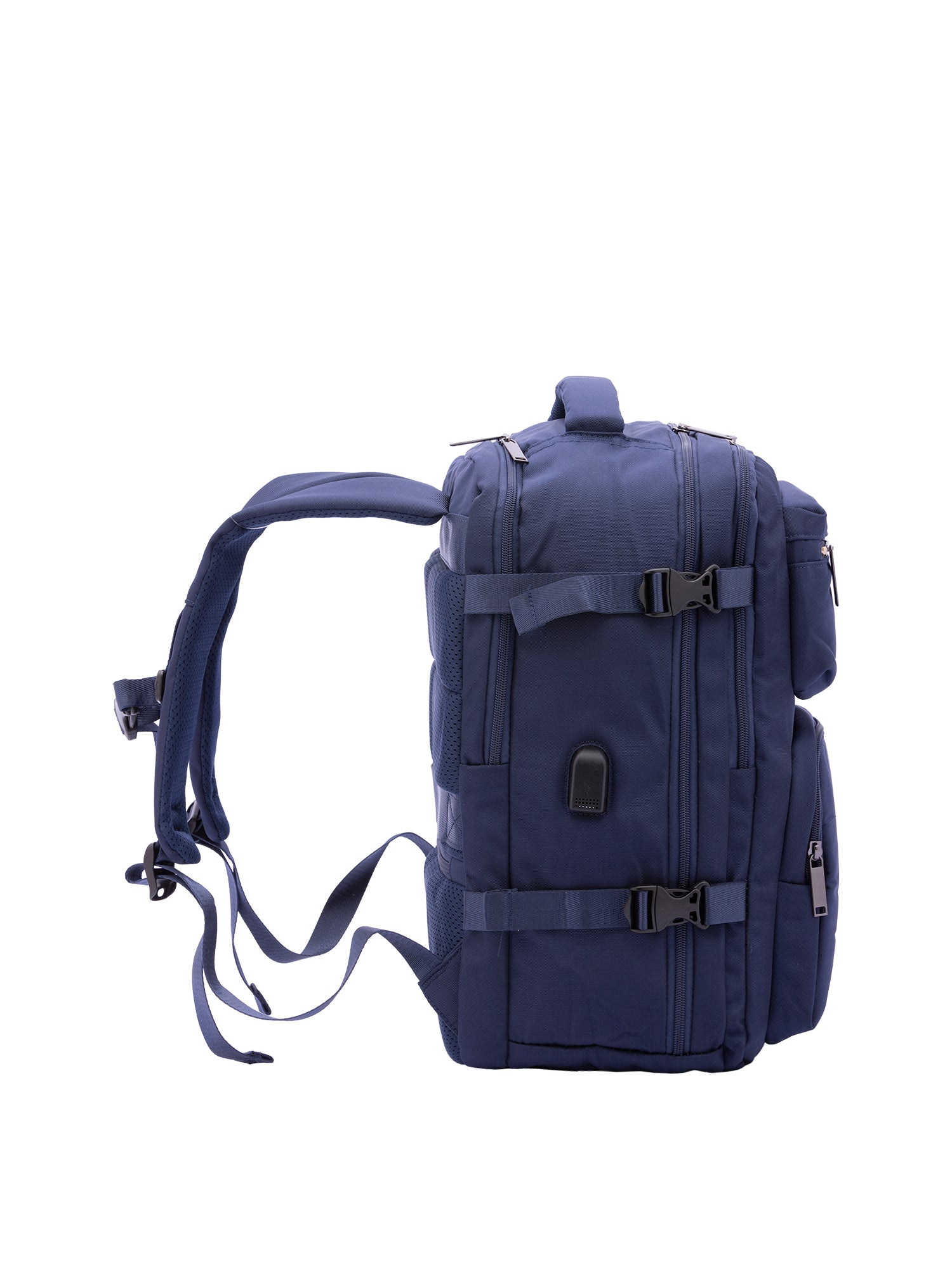 Zaino da uomo in poliestere Casual BC1330-BLU B Cavalli