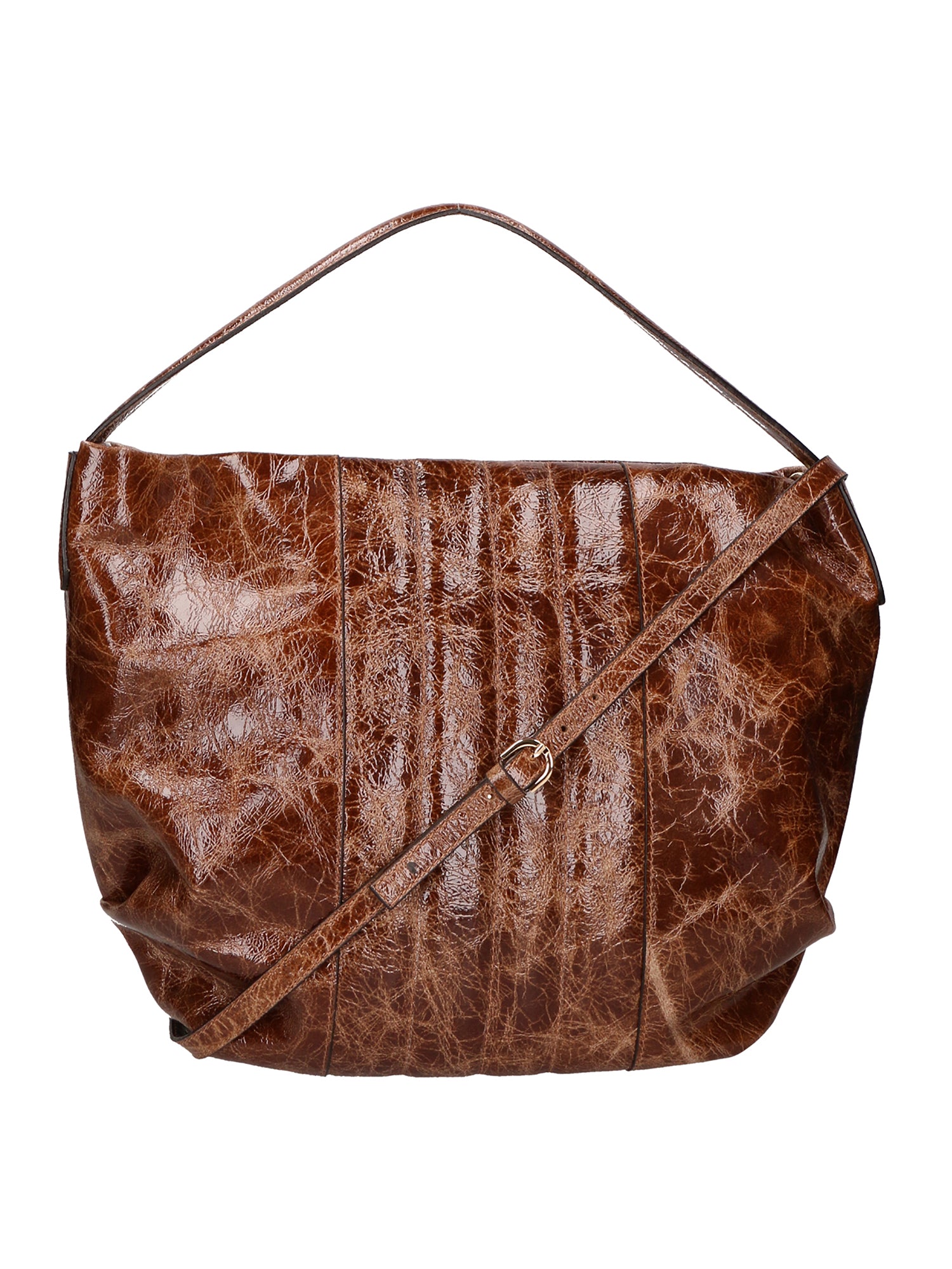 Vanda Borsa a spalla da donna Vera pelle 06507-040 MARMO SCURO Gave Lux