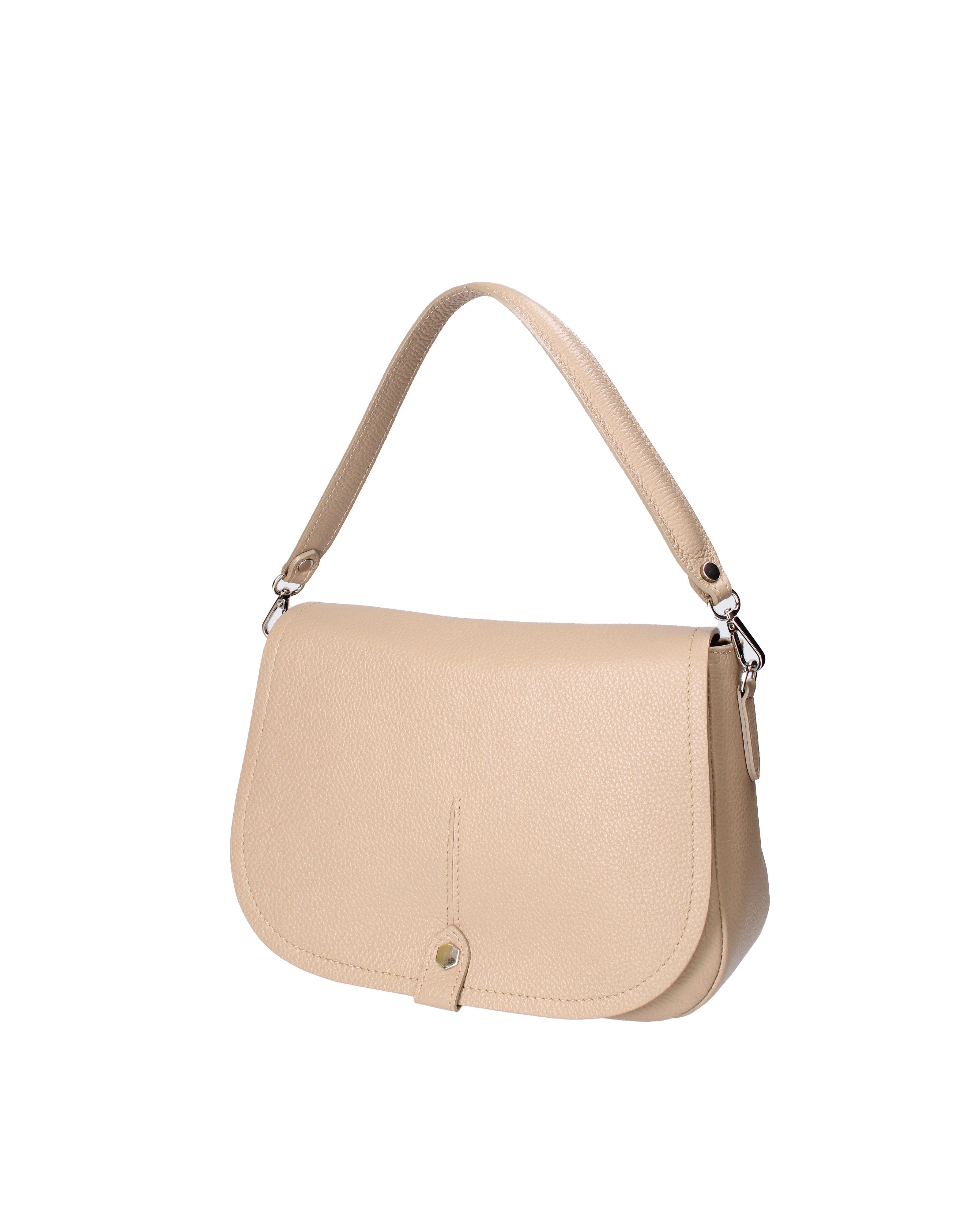 Sabina Borsa a spalla da donna Vera pelle 07139-D05 CAPPUCCINO Viola Castellani