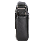 Borsa a tracolla uomo in pelle PU Casual PCL3082-BLACK Northampton Polo Club