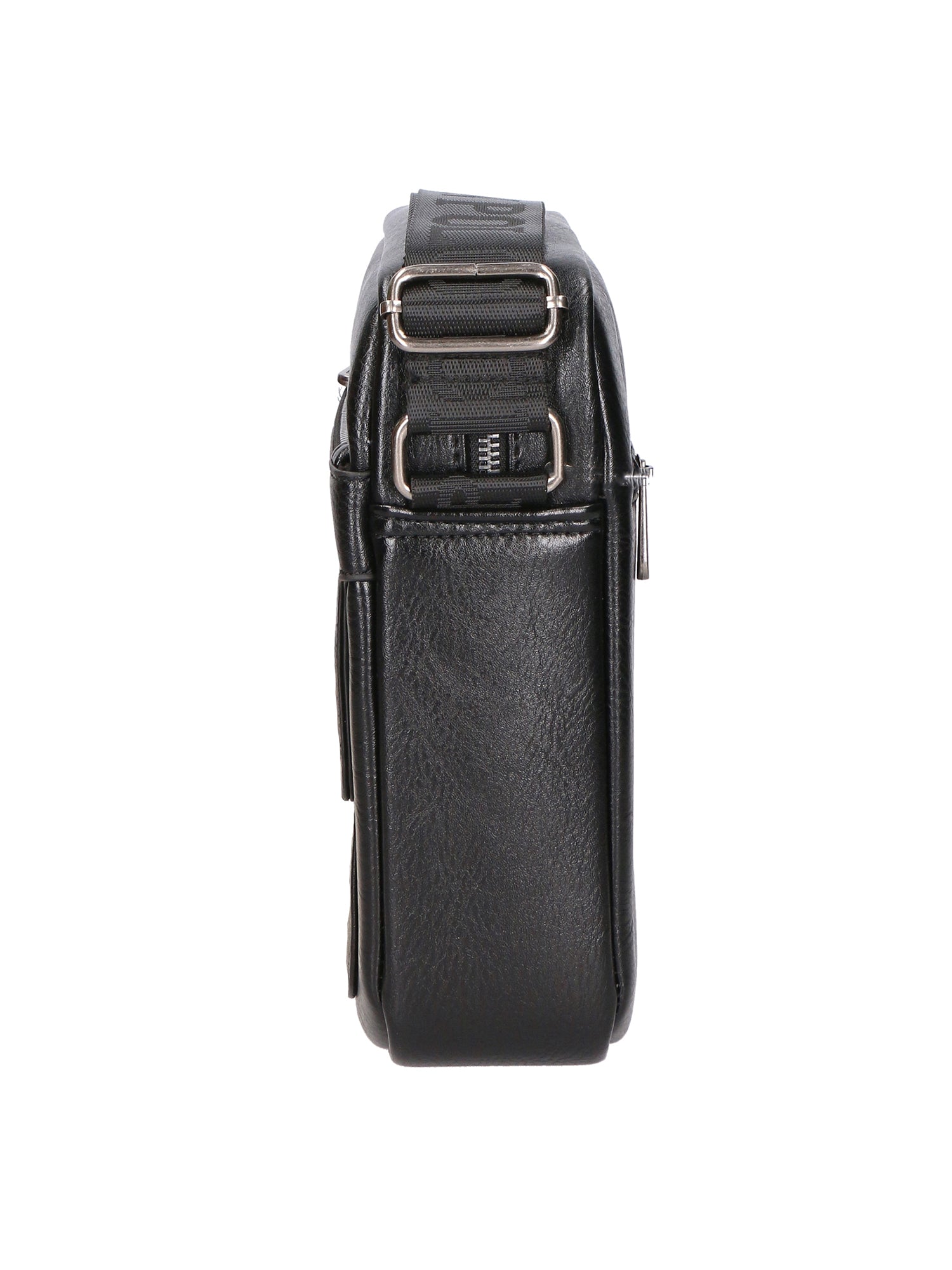 Borsa a tracolla uomo in pelle PU Casual PCL3082-BLACK Northampton Polo Club