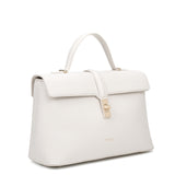 Borsa a mano da donna 100% pelle vegana PU 755-2PT-BEIGE Diana&co