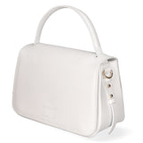 Lucia Borsa a mano da donna 100% pelle 04514-L101 BIANCO Gave Lux