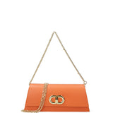 Borsa a spalla da donna Vera pelle 07313-L811 ARANCIO Roberta Rossi