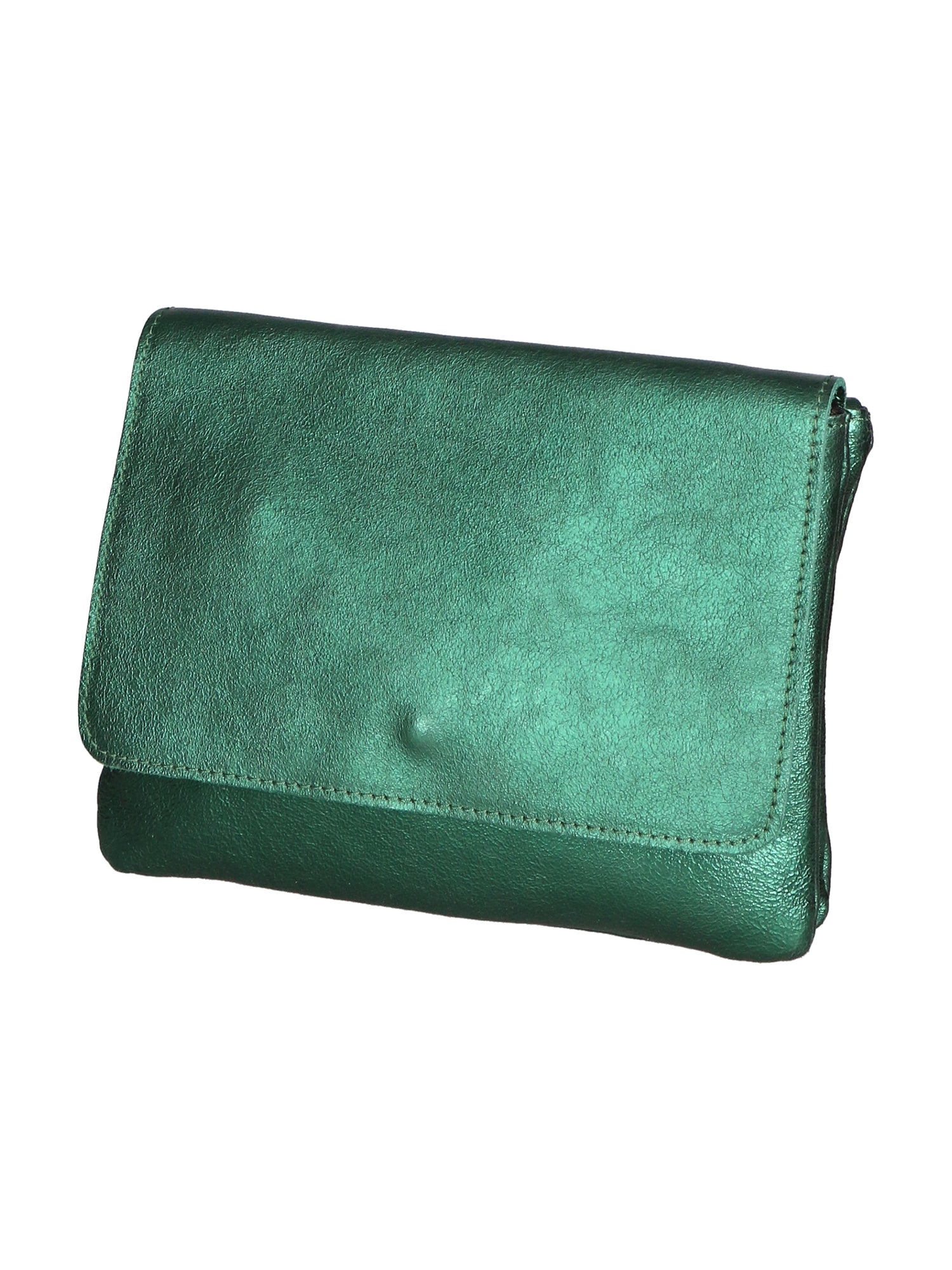 Angelica Pochette da donna Vera pelle 05413-L016 VERDE SCURO Gave Lux
