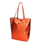 Iride Borsa a mano da donna 100% pelle 05921-DL35 ARANCIO Gave Lux