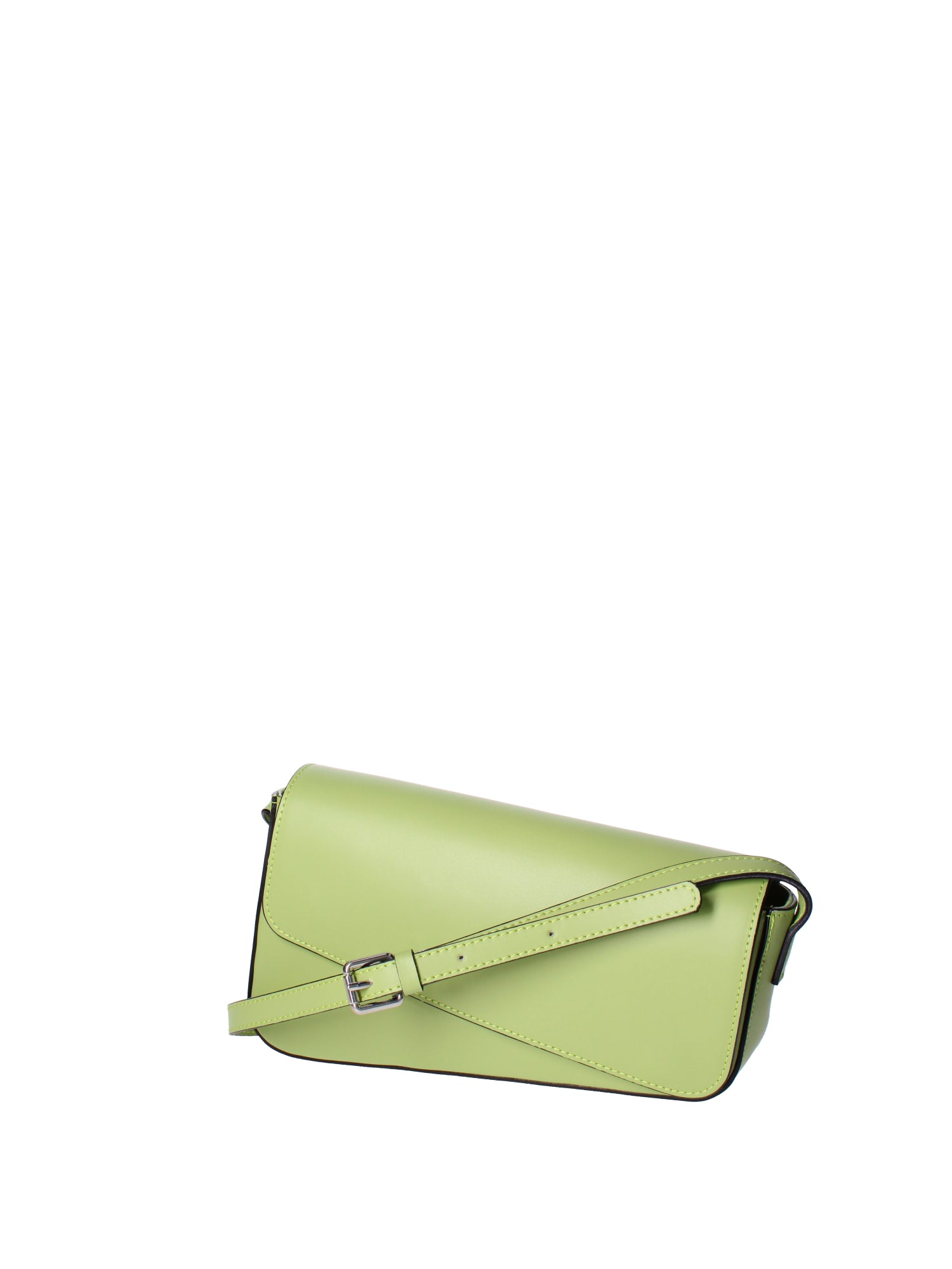 Borsa a tracolla da donna Vera pelle 07223-L260 PISTACCHIO Roberta Rossi