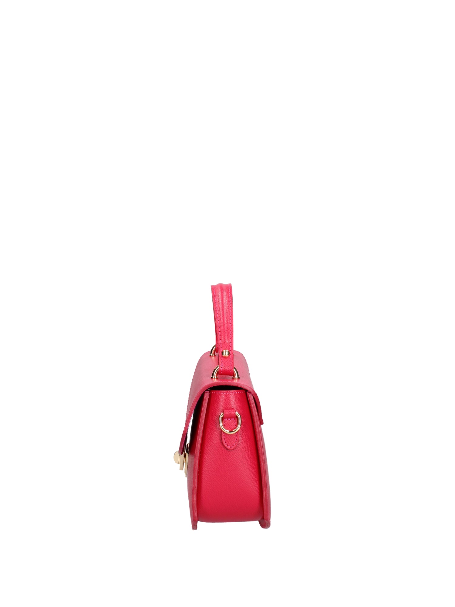 Borsa a mano da donna 100% vera pelle 07202-P 628 FUXIA Roberta Rossi
