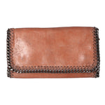 Livorno Borsa a Spalla Donna Vera Pelle 1144-CUOIO Gave Lux