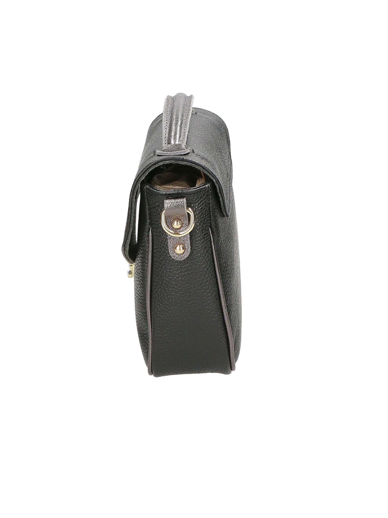 Aida Borsa a mano da donna Vera pelle 04723-NERO L020 Gave Lux