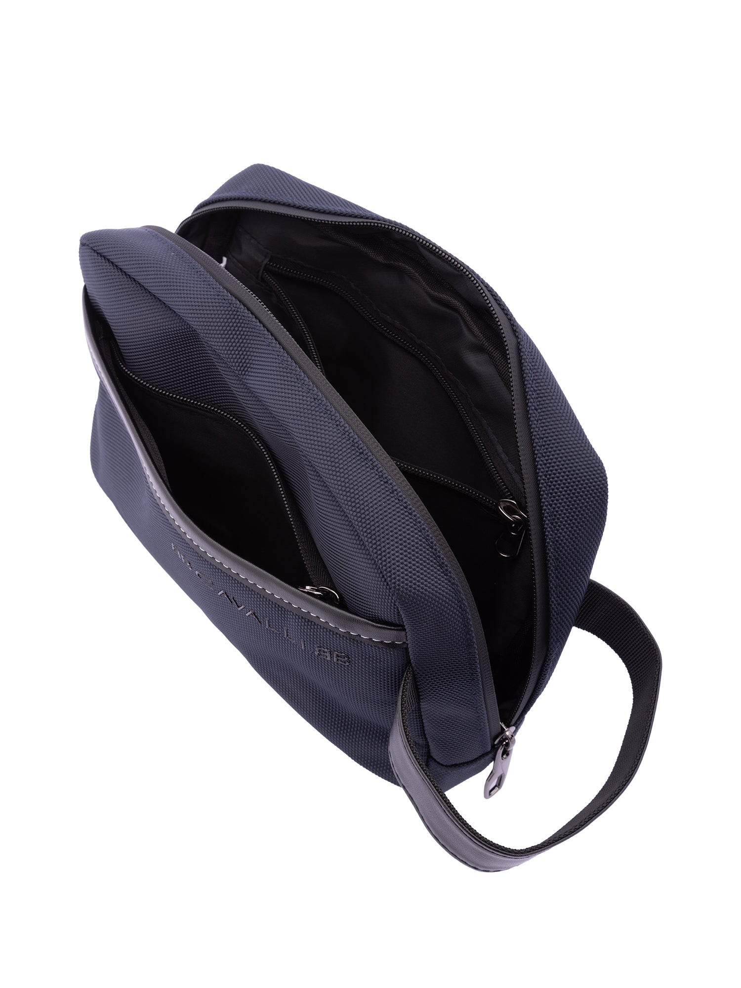 Pochette uomo in poliestere Casual BC1398-BLU B Cavalli