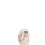 Borsa a tracolla da donna Vera pelle 07143-D37 LATTE Roberta Rossi