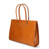 Eugenia Borsa a mano da donna 100% pelle 9008-CUOIO Gave Lux
