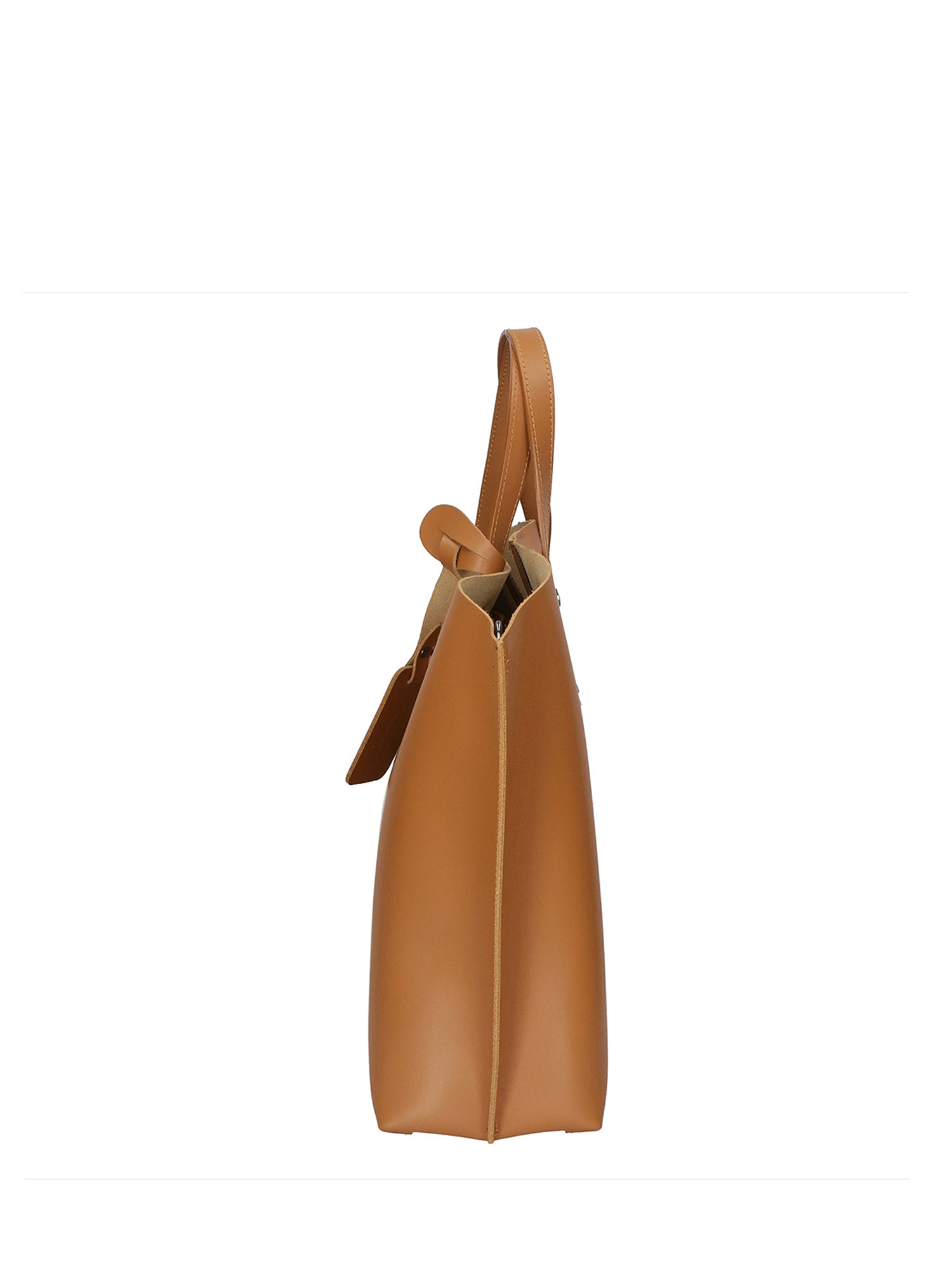 Lumena Borsa a mano da donna Vera pelle 2094-L128 CUOIO Gave Lux