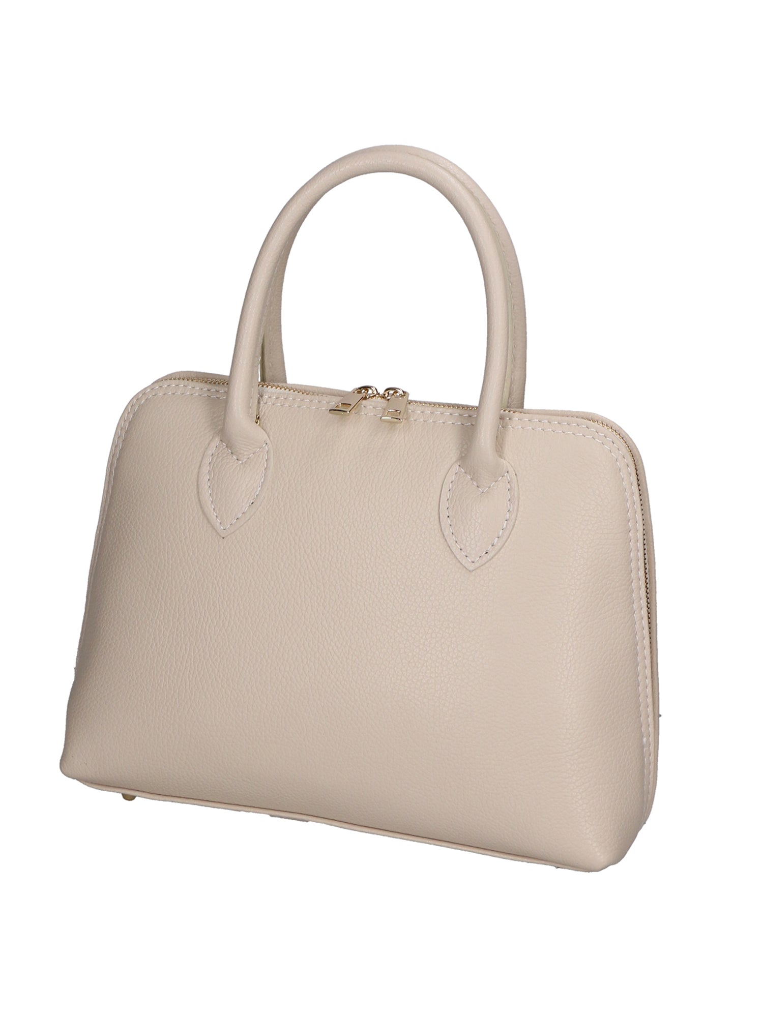Kloe Borsa a mano da donna 100% pelle 3349-LATTE Gave Lux