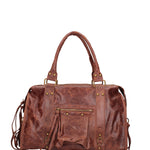 Elara Borsa a spalla da donna Vera pelle 06090-041 MARRONE Gave Lux