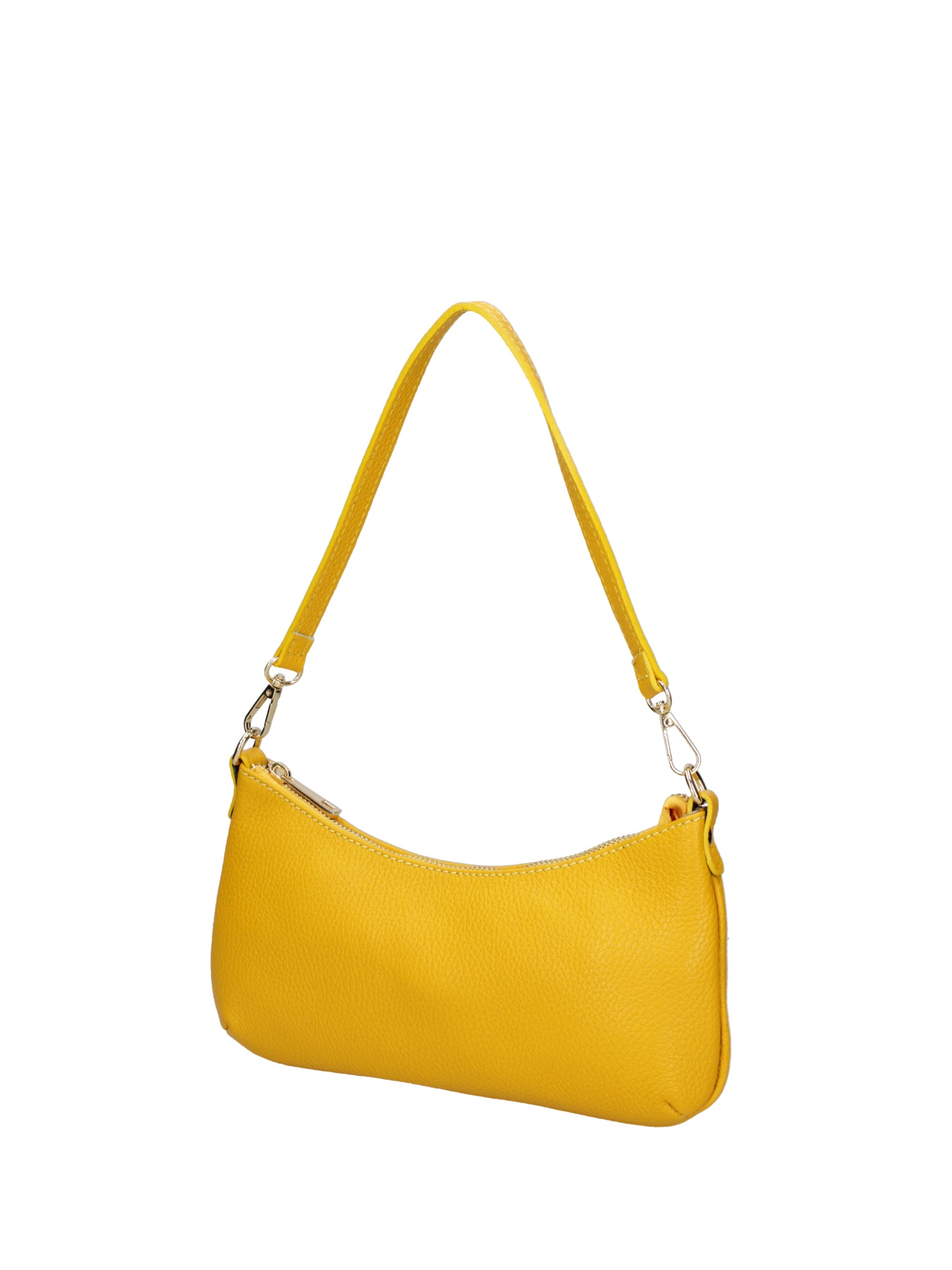 Oriane Borsa a spalla da donna Vera Pelle 07400-D04 GIALLO Gave Lux