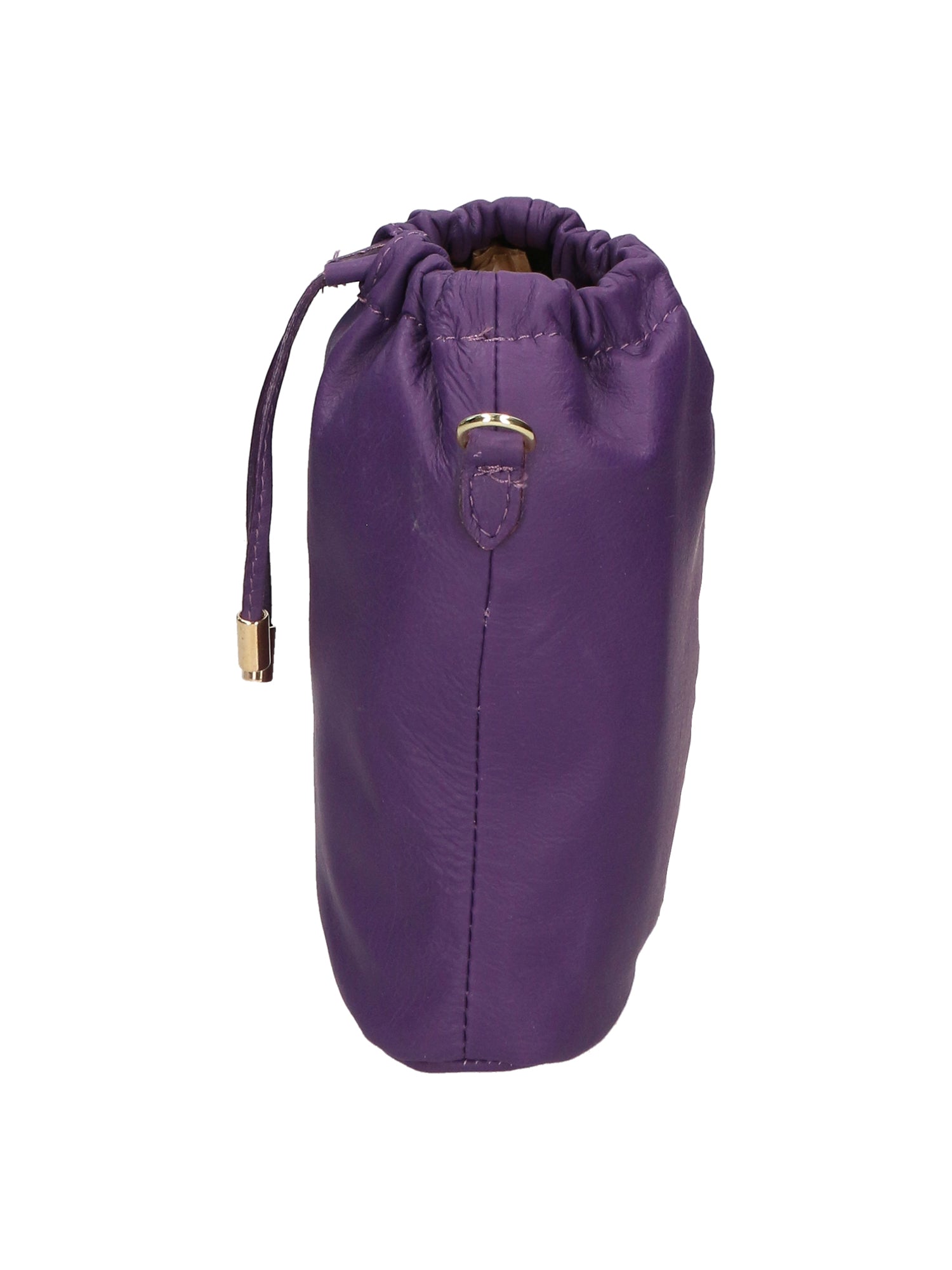Angela Borsa a sacca da donna Vera pelle 05412-S45 VIOLA Gave Lux